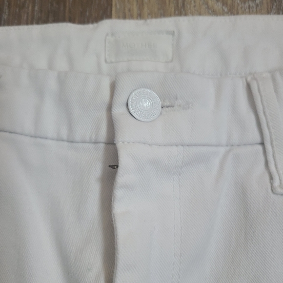 MOTHER The Looker Ankle Glass Slipper Racer Jeans Size 30 Womens - Picture 4 of 7